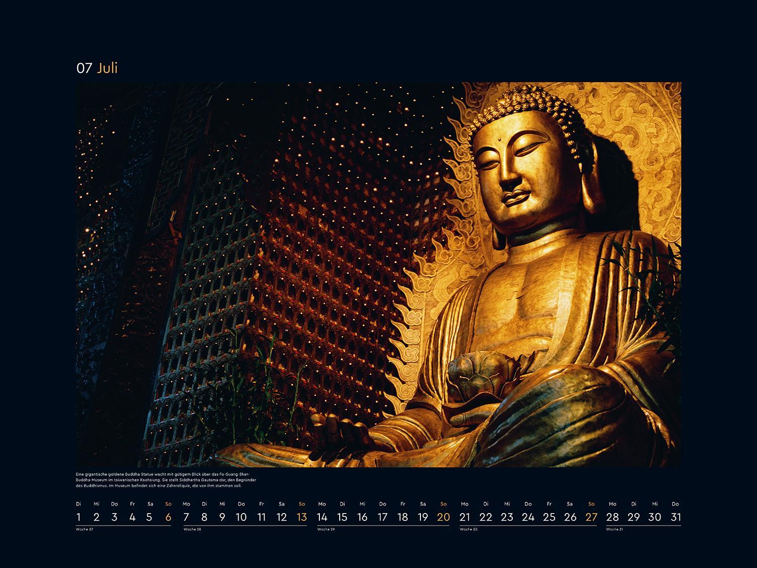 Bild: 9783965913677 | Gold - KUNTH Wandkalender 2025 | Kalender | 14 S. | Deutsch | 2025