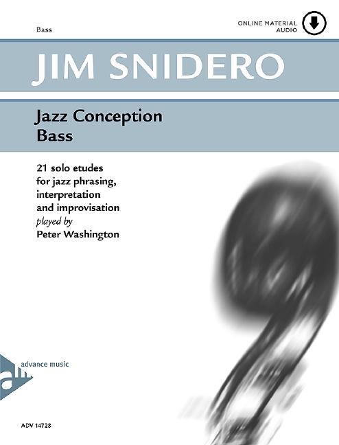 Cover: 9790206304064 | Jazz Conception Bass | 21 complete transcriptions.Bass., Frz/engl/dt