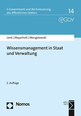 Cover: 9783848780556 | Wissensmanagement in Staat und Verwaltung | Klaus Lenk (u. a.) | Buch