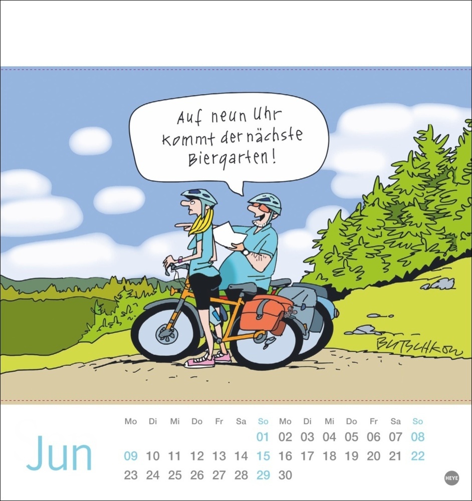 Bild: 9783756408542 | Peter Butschkow: Bier her Postkartenkalender 2025 | Peter Butschkow