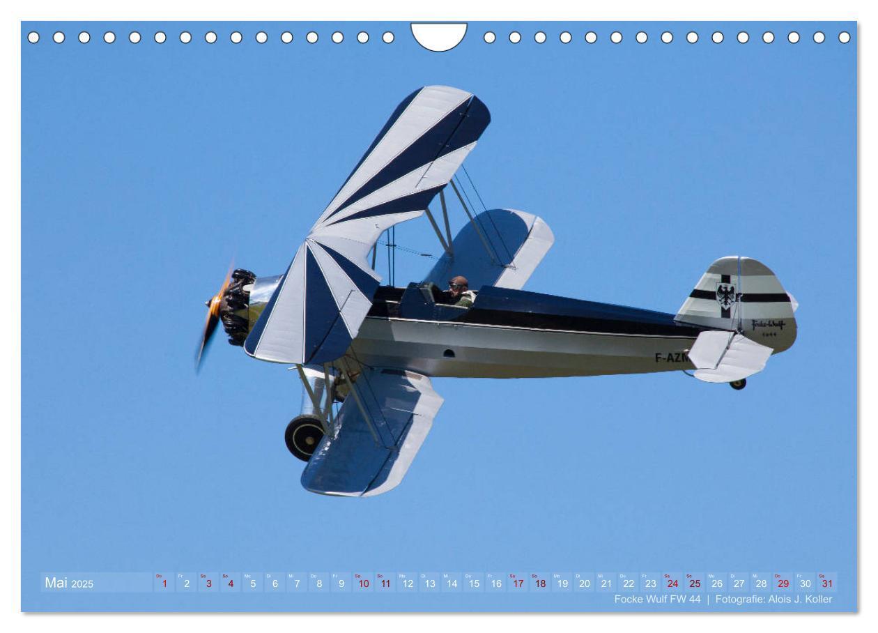 Bild: 9783383824012 | Classic Airplanes (Wandkalender 2025 DIN A4 quer), CALVENDO...