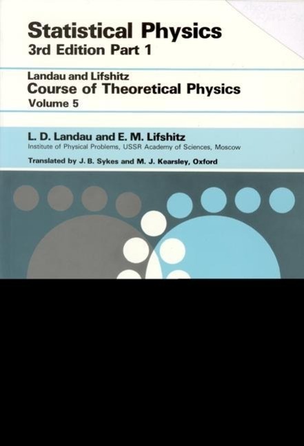 Cover: 9780750633727 | Statistical Physics | Volume 5 | L D Landau (u. a.) | Taschenbuch