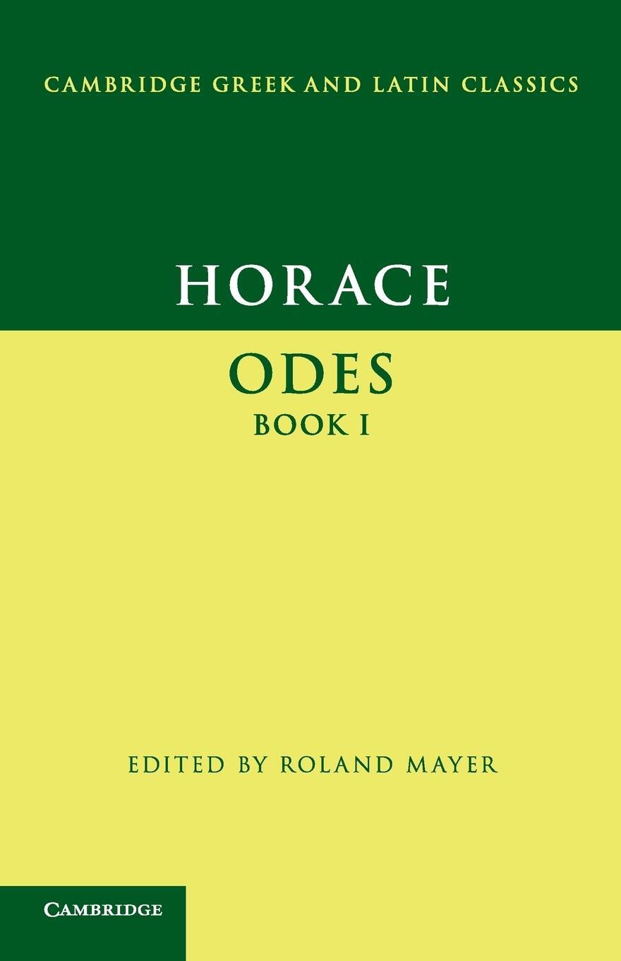 Cover: 9780521671019 | Horace | Odes Book I | Horace | Taschenbuch | Paperback | Englisch