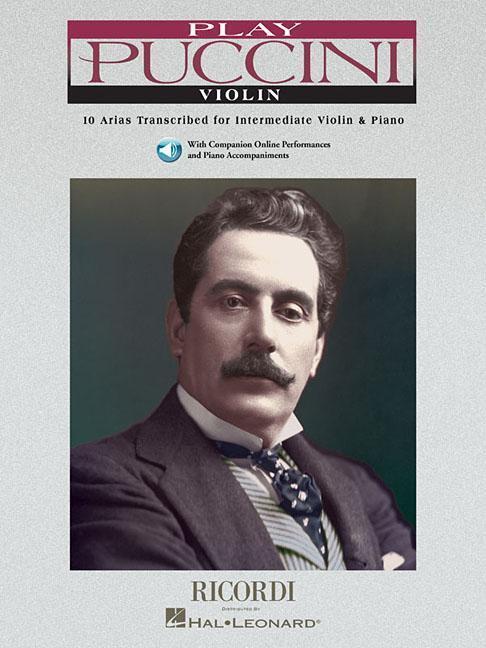 Cover: 9780634046346 | Play Puccini - 10 Arias Transcribed for Solo Instrument &amp; Piano...