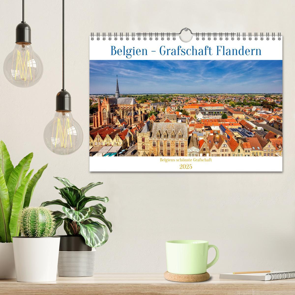 Bild: 9783383839092 | Belgien - Grafschaft Flandern (Wandkalender 2025 DIN A4 quer),...