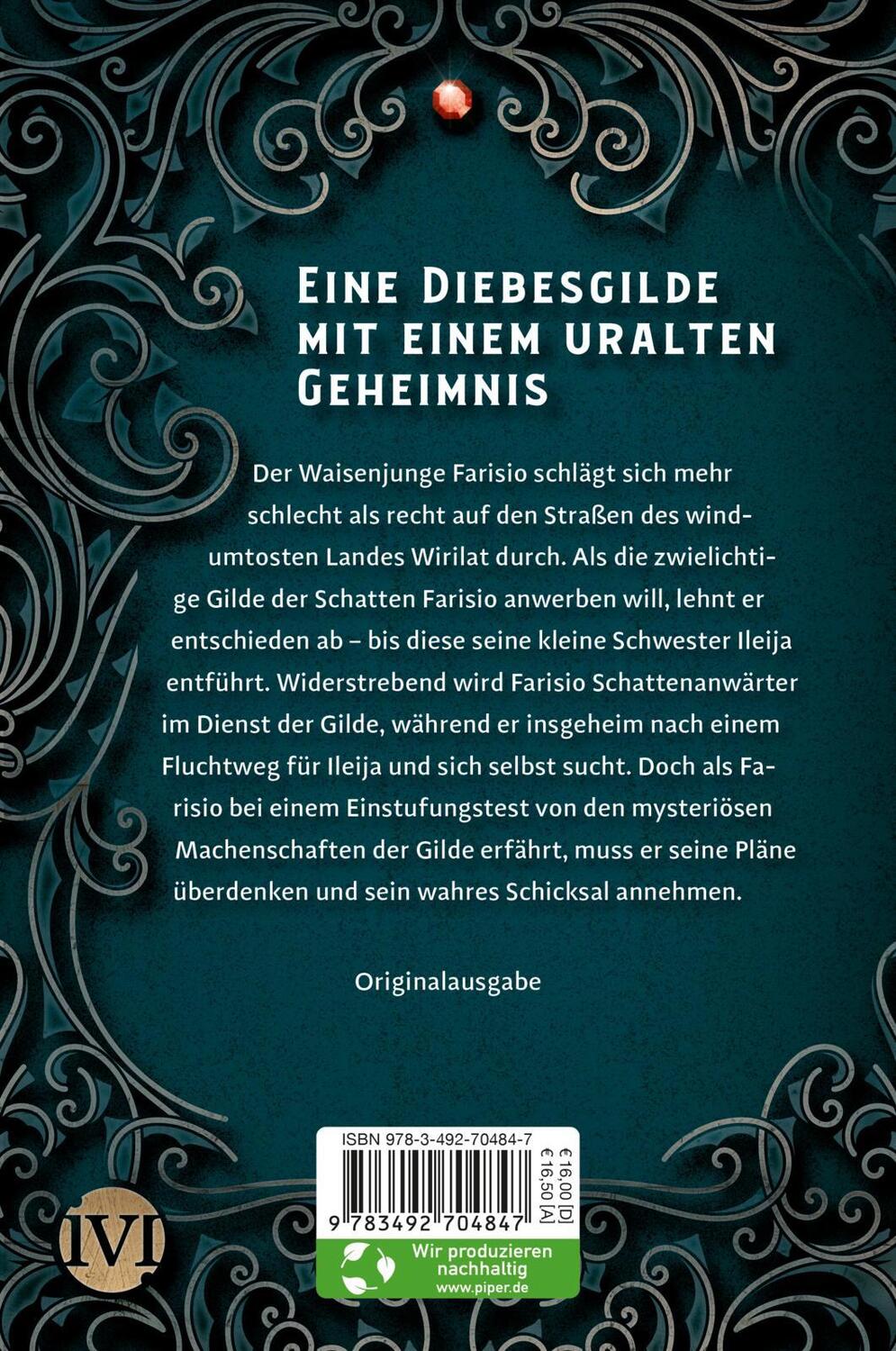 Rückseite: 9783492704847 | Die Gilde der Schatten | Nicole Gozdek | Taschenbuch | Deutsch | 2022