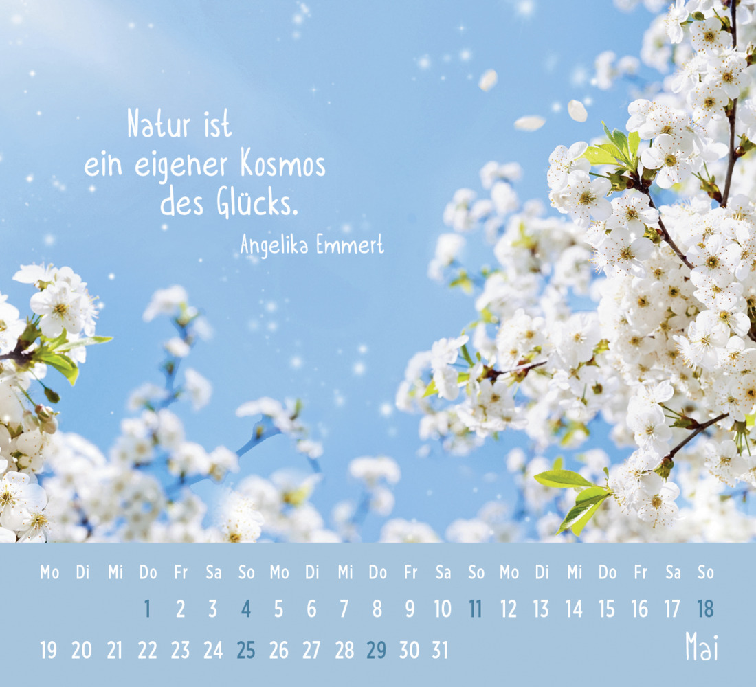 Bild: 4036442012178 | Mini-Kalender 2025: Der kleine Glückskalender | Groh Verlag | Kalender