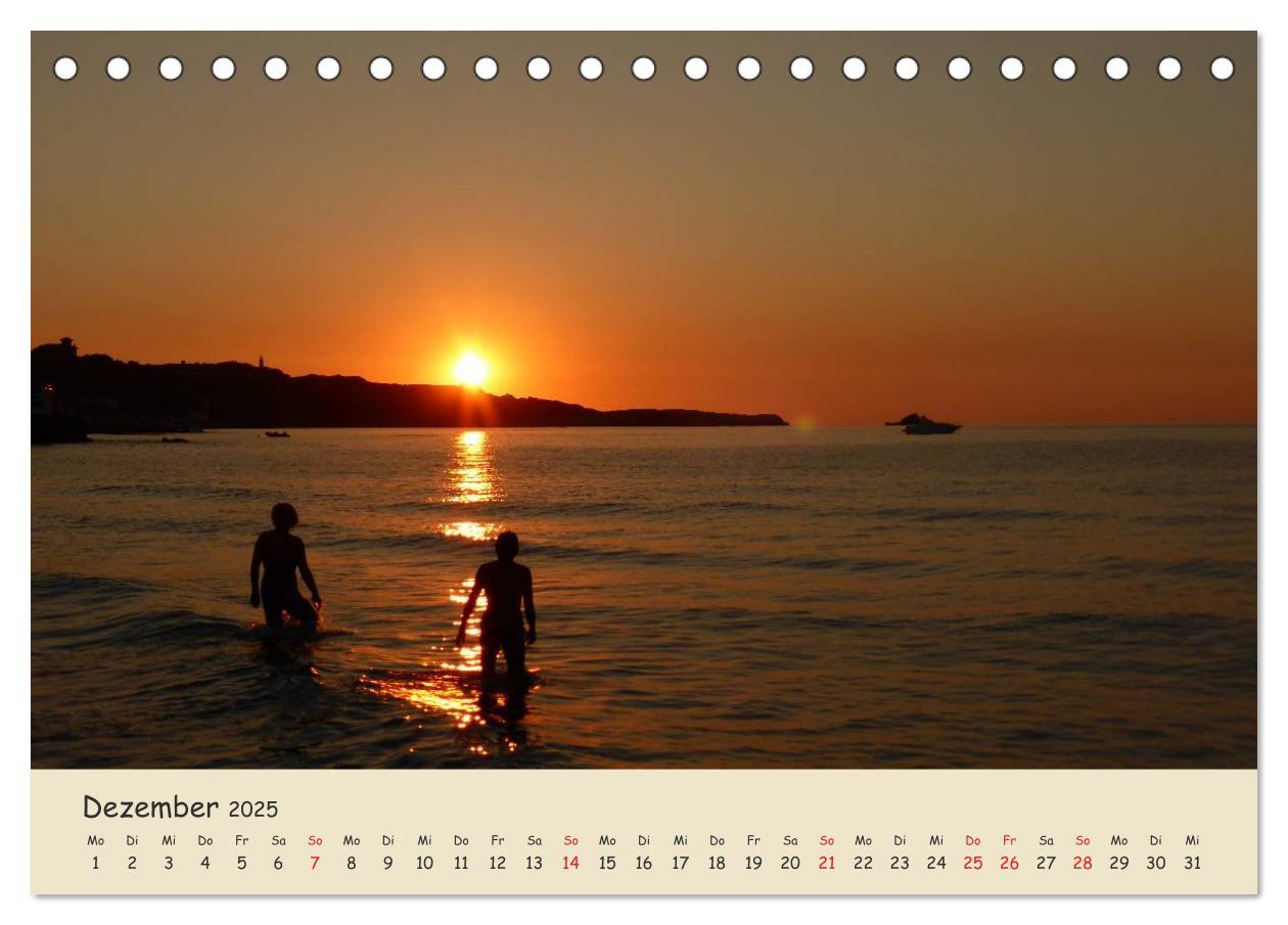 Bild: 9783435681426 | Cala Ratjada (Tischkalender 2025 DIN A5 quer), CALVENDO Monatskalender