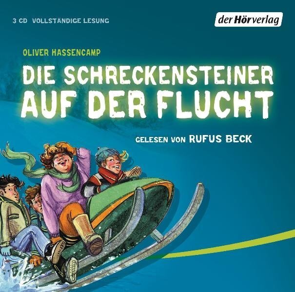 Cover: 9783867176422 | Die Schreckensteiner auf der Flucht, 3 Audio-CDs | Oliver Hassencamp