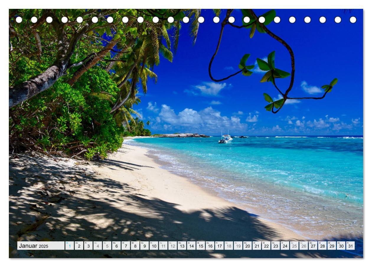 Bild: 9783435377695 | Seychellen - Paradies im Indischen Ozean (Tischkalender 2025 DIN A5...