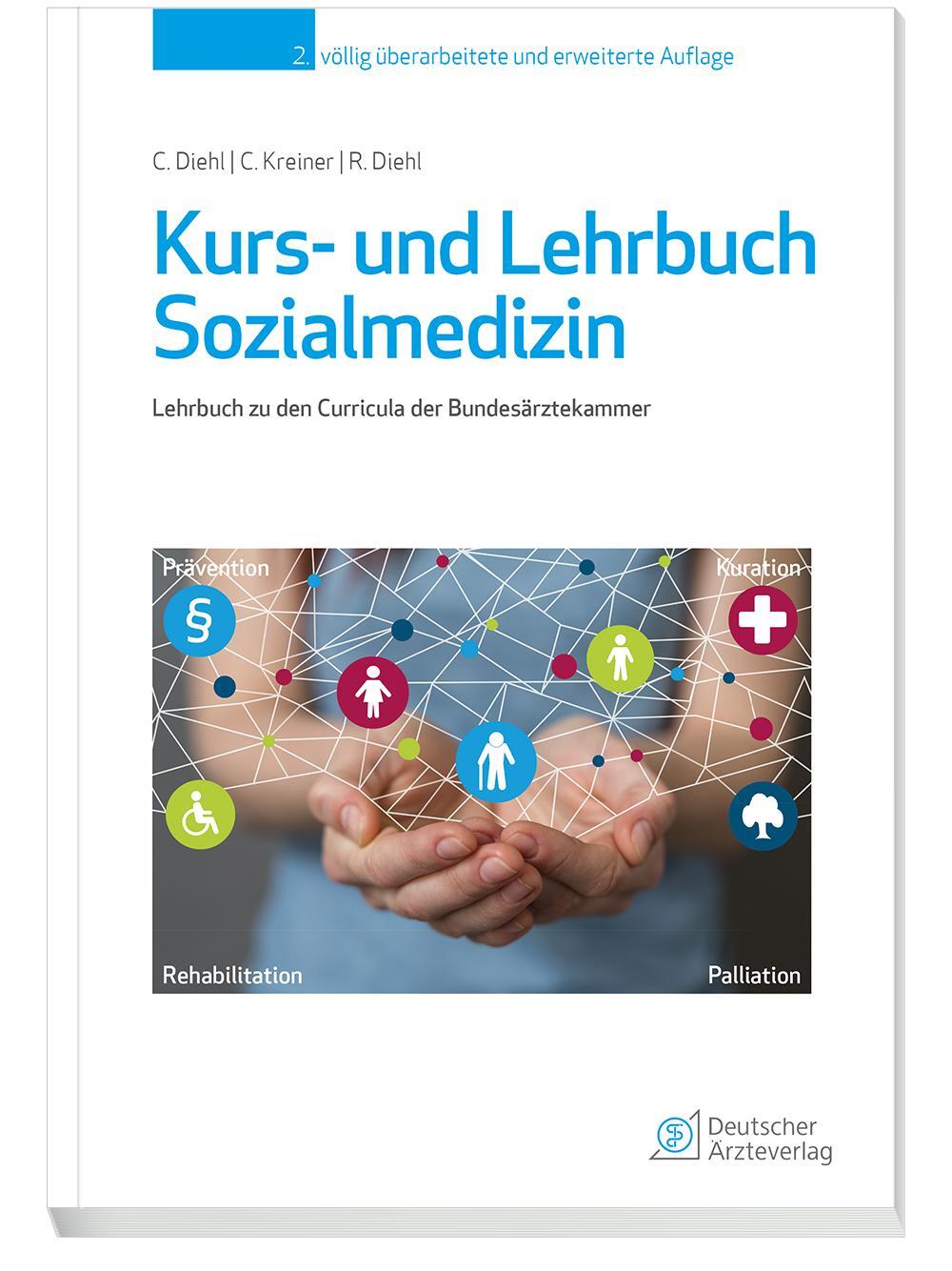 Cover: 9783769106275 | Kurs- und Lehrbuch Sozialmedizin | Corinna M. Diehl (u. a.) | Buch