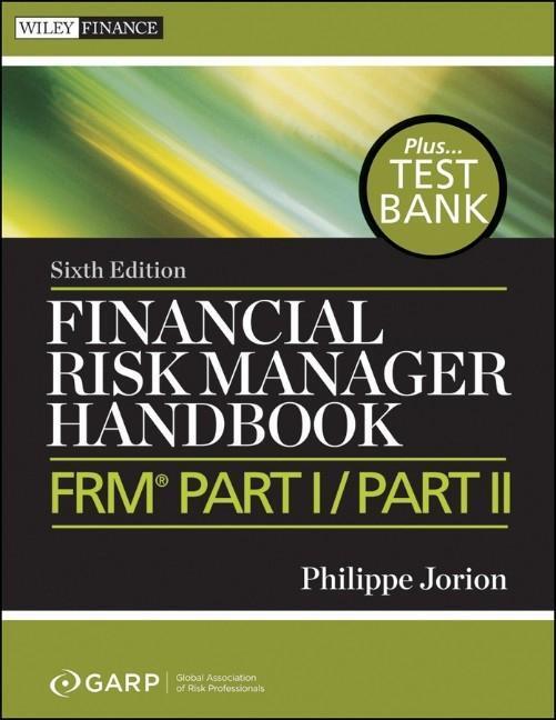 Cover: 9780470904015 | Financial Risk Manager Handbook, + Test Bank | FRM Part I / Part II