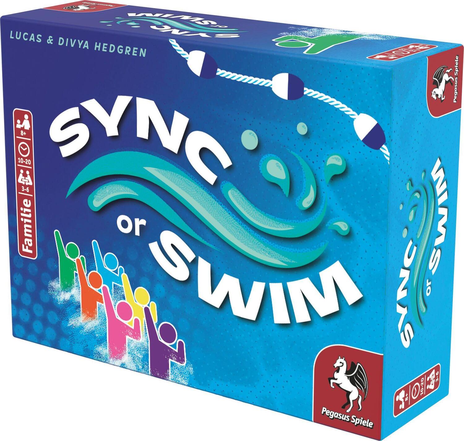 Bild: 4250231738722 | Sync or Swim | Spiel | 18702G | Deutsch | 2024 | Pegasus Spiele GmbH