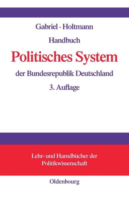 Cover: 9783486273434 | Handbuch Politisches System der Bundesrepublik Deutschland | Buch