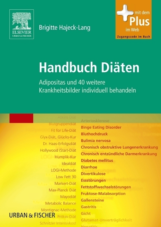 Cover: 9783437314551 | Handbuch Diäten | Brigitte Hajeck-Lang | Taschenbuch | Urban & Fischer