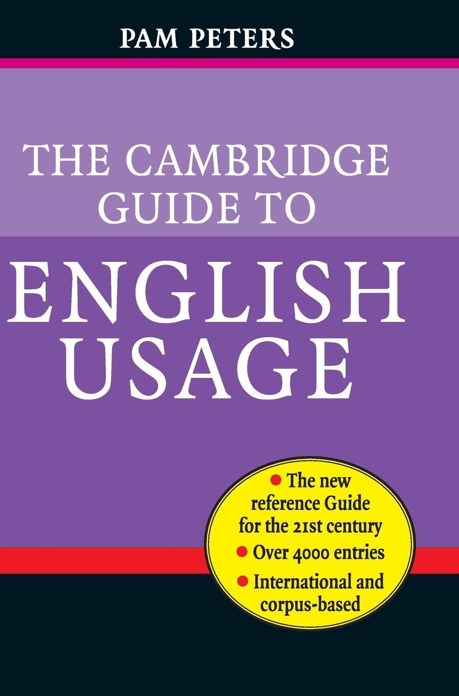 Cover: 9780521621816 | The Cambridge Guide to English Usage | Pam Peters | Buch | Englisch
