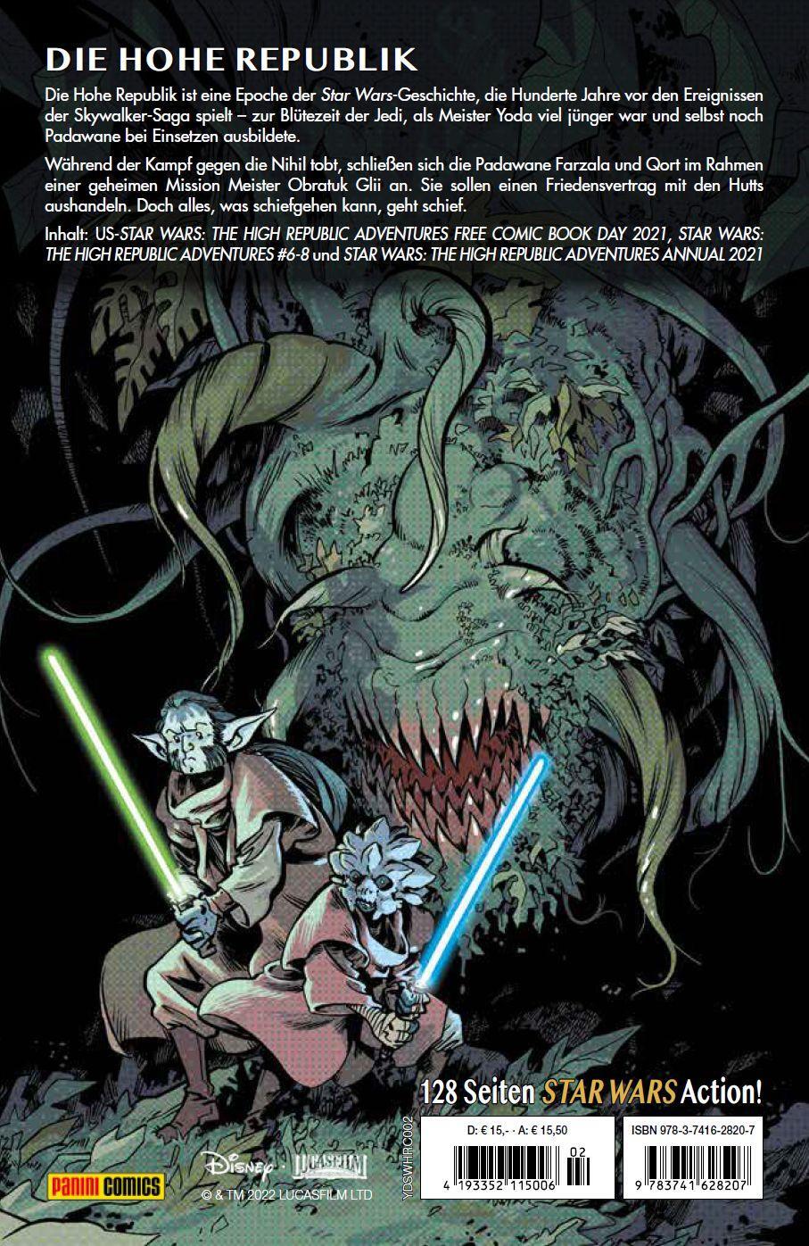 Rückseite: 9783741628207 | Star Wars Comics: Die Hohe Republik - Abenteuer | Bd. 2 | Taschenbuch