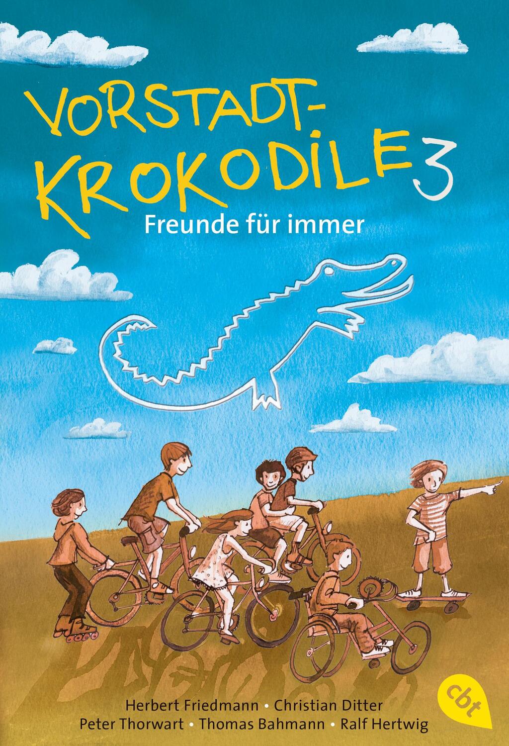 Cover: 9783570224342 | Vorstadtkrokodile 03 - Freunde für immer | Herbert Friedmann (u. a.)