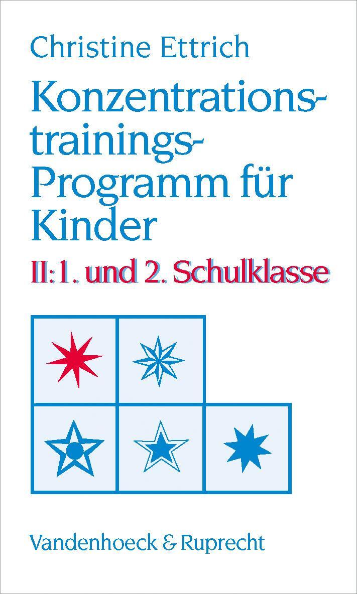 Cover: 9783525458099 | Konzentrationstrainings-Programm für Kinder II. 1. und 2. Schulklasse
