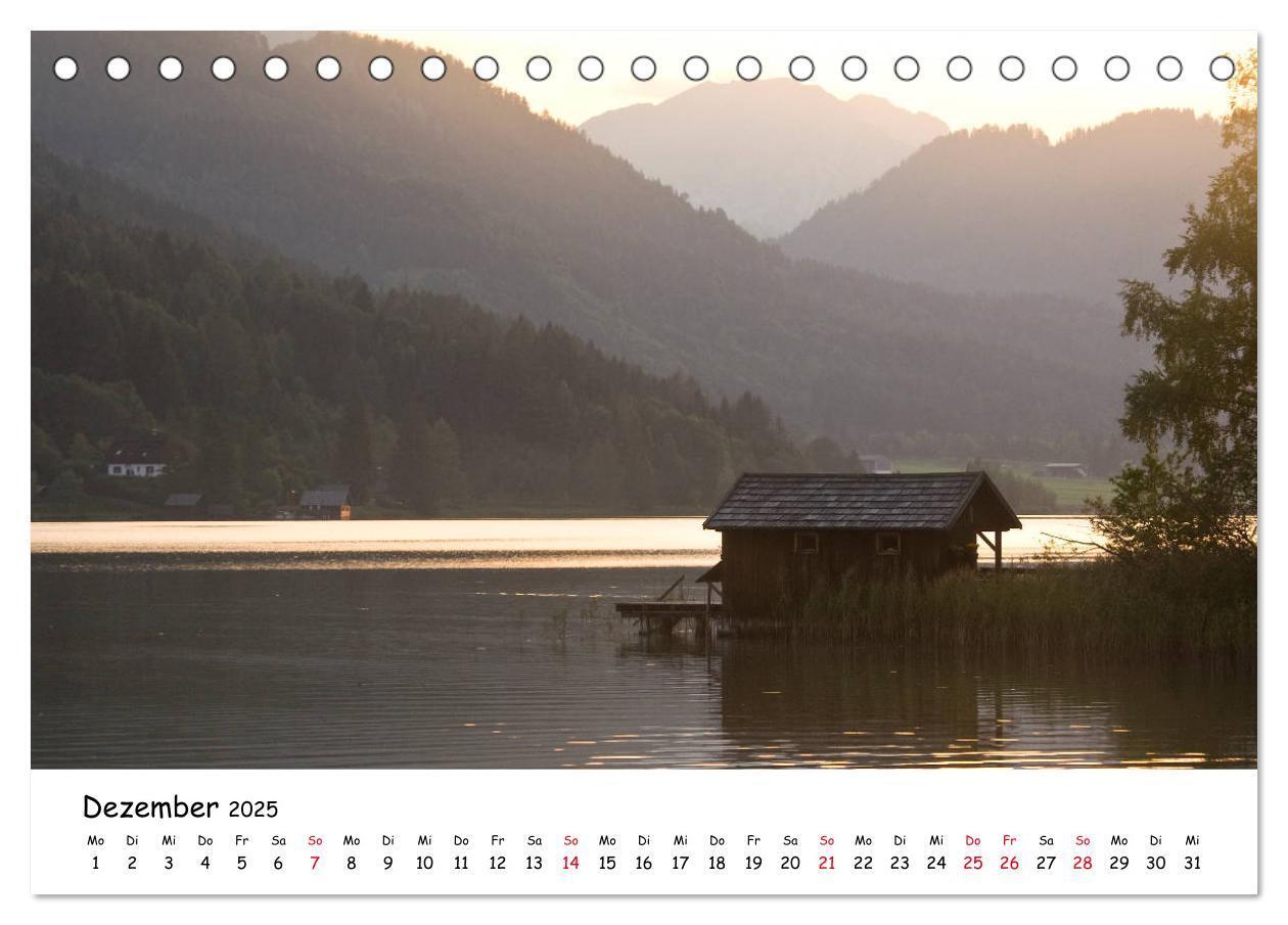 Bild: 9783435154296 | Wanderbarer Weißensee (Tischkalender 2025 DIN A5 quer), CALVENDO...