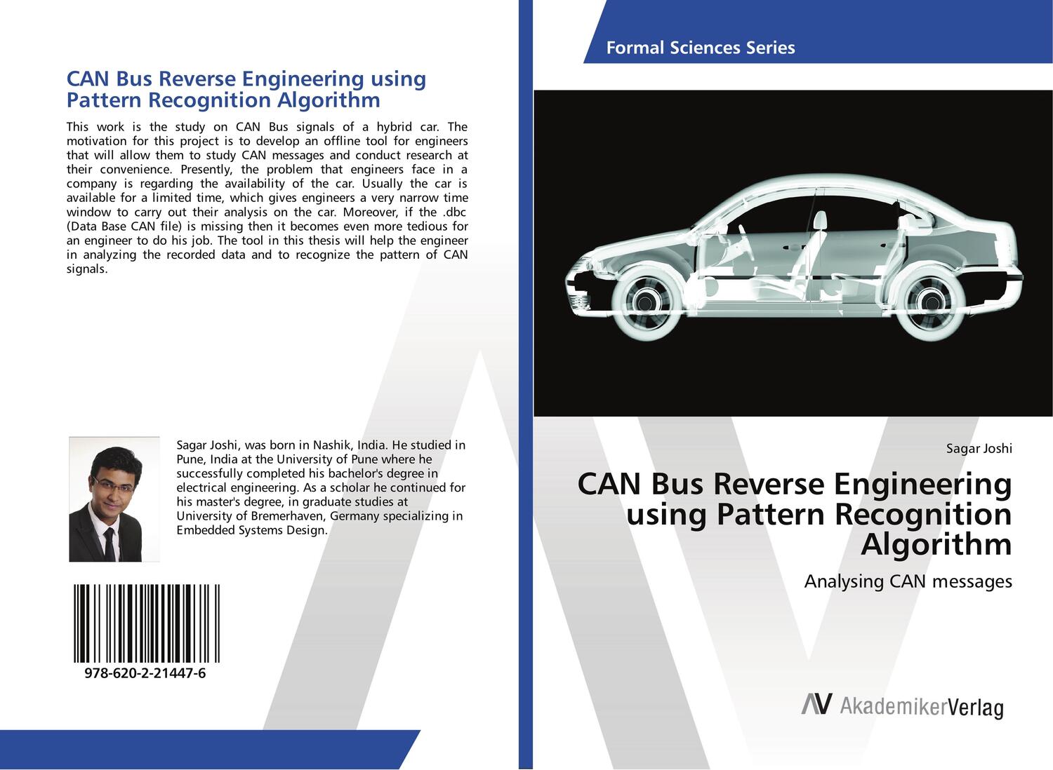Cover: 9786202214476 | CAN Bus Reverse Engineering using Pattern Recognition Algorithm | Buch