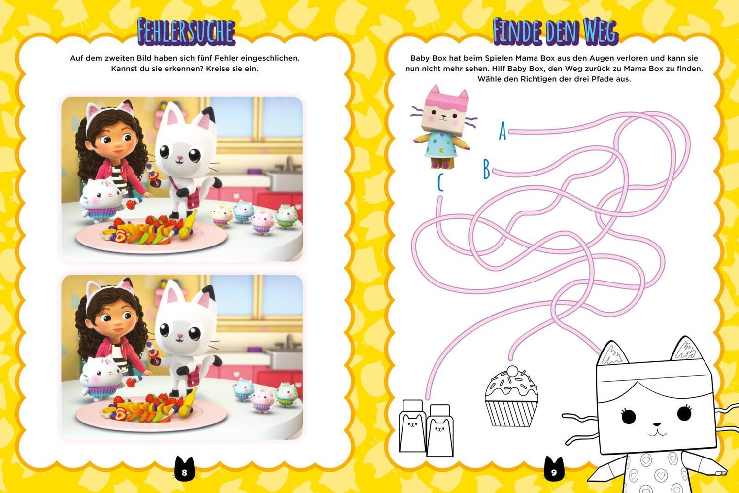 Bild: 9783845125121 | Gabby's Dollhouse: Zauberhafter Spiel- und Rätselspaß | Taschenbuch