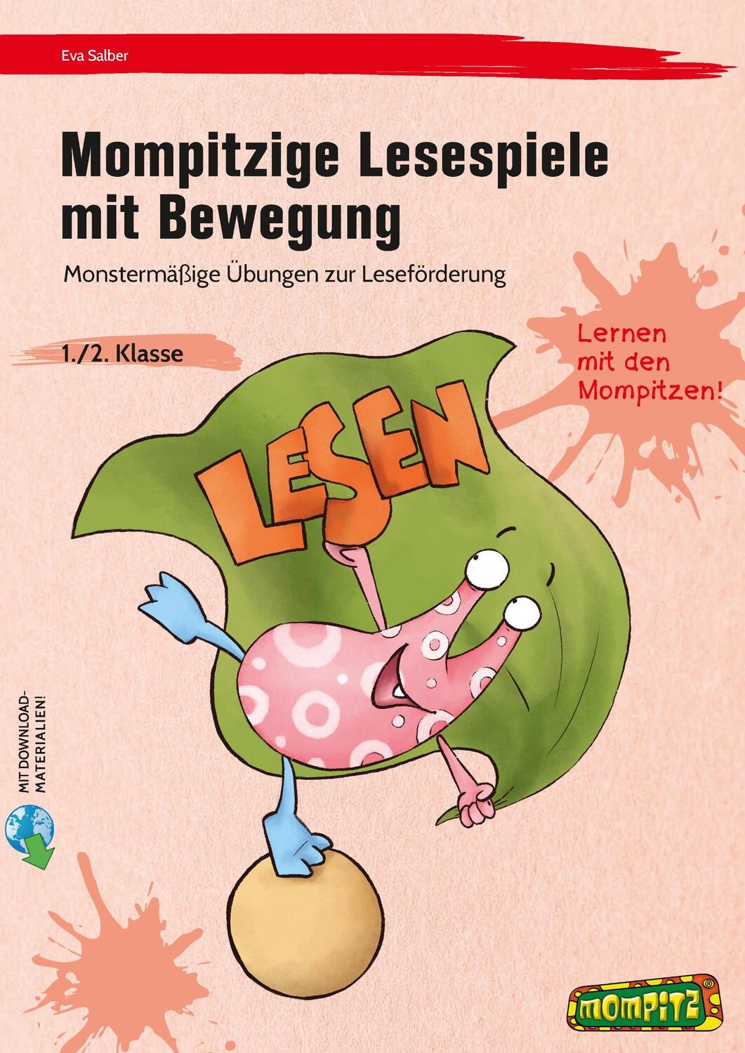 Cover: 9783403208372 | Mompitzige Lesespiele mit Bewegung | Eva Salber | Bundle | Mompitz