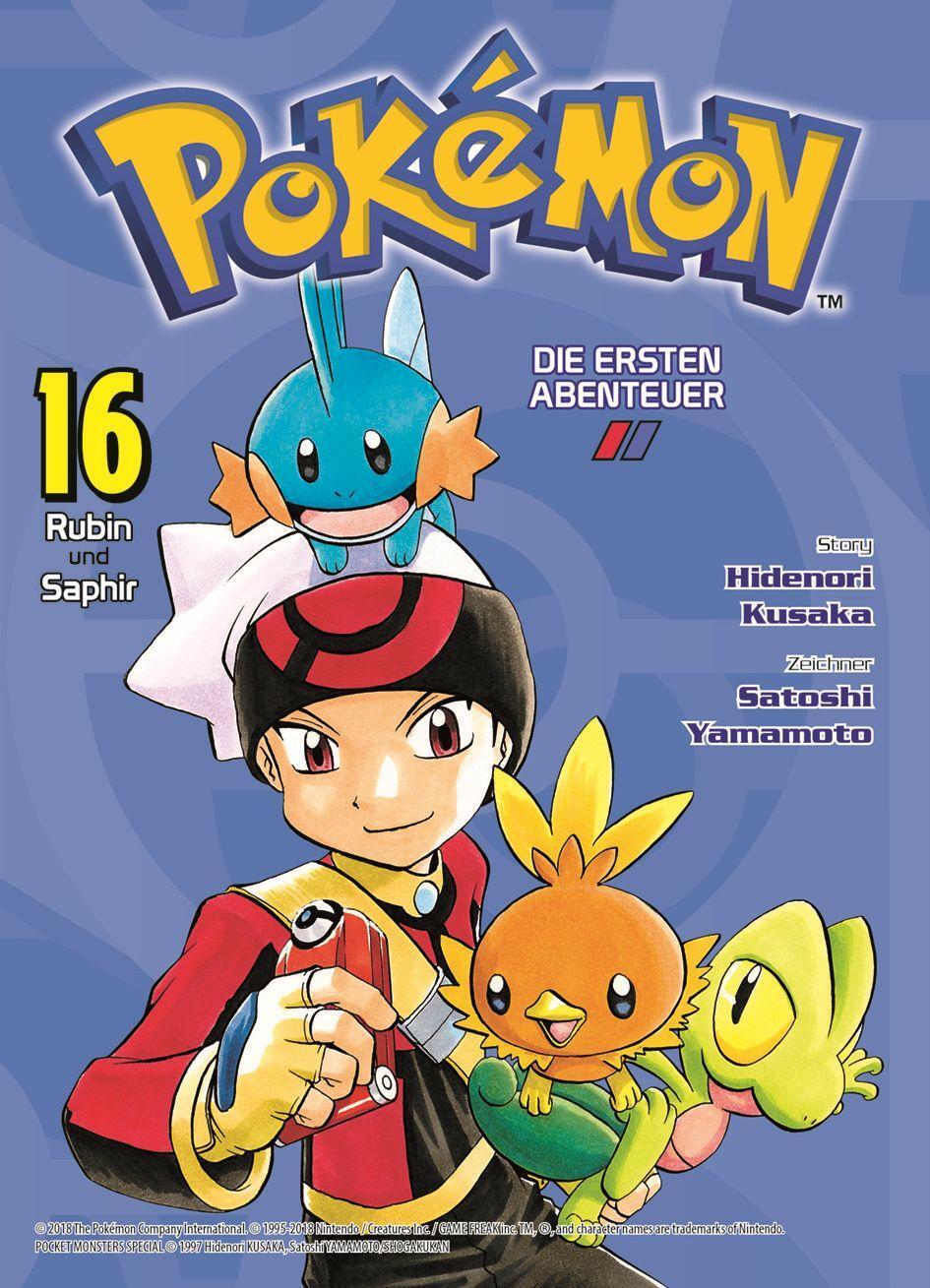 Cover: 9783741608742 | Pokémon - Die ersten Abenteuer | Bd. 16: Rubin und Saphir | Buch