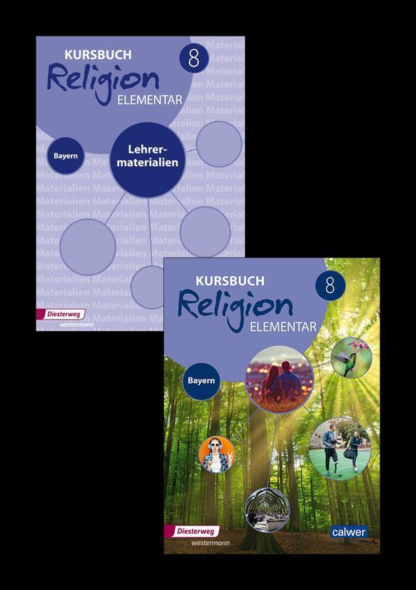 Cover: 9783766844767 | Kombi-Paket: Kursbuch Religion Elementar 8 - Ausgabe für Bayern | Buch