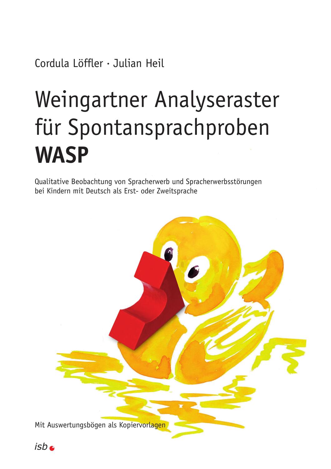 Cover: 9783942122368 | Weingartner Analyseraster für Spontansprachproben - WASP | Taschenbuch