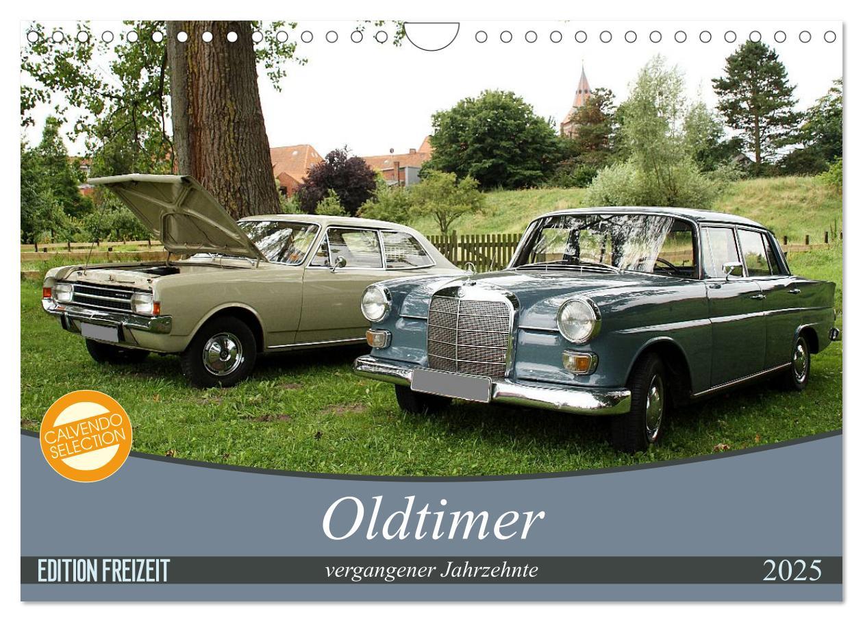 Cover: 9783435494194 | Oldtimer vergangenger Jahrzehnte (Wandkalender 2025 DIN A4 quer),...