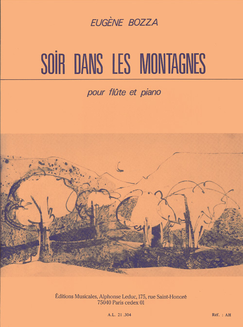 Cover: 9790046213045 | Soir Dans Les Montagnes | Bozza | Buch | Alphonse Leduc