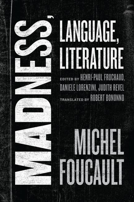 Cover: 9780226774831 | Madness, Language, Literature | Michel Foucault | Buch | Gebunden