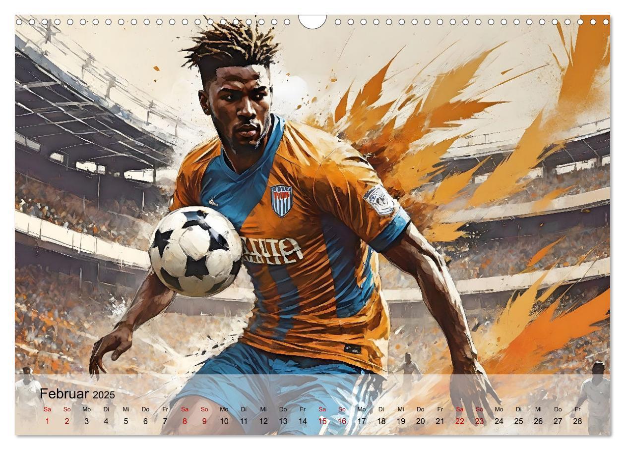 Bild: 9783457178843 | Fußball - Finale (Wandkalender 2025 DIN A3 quer), CALVENDO...