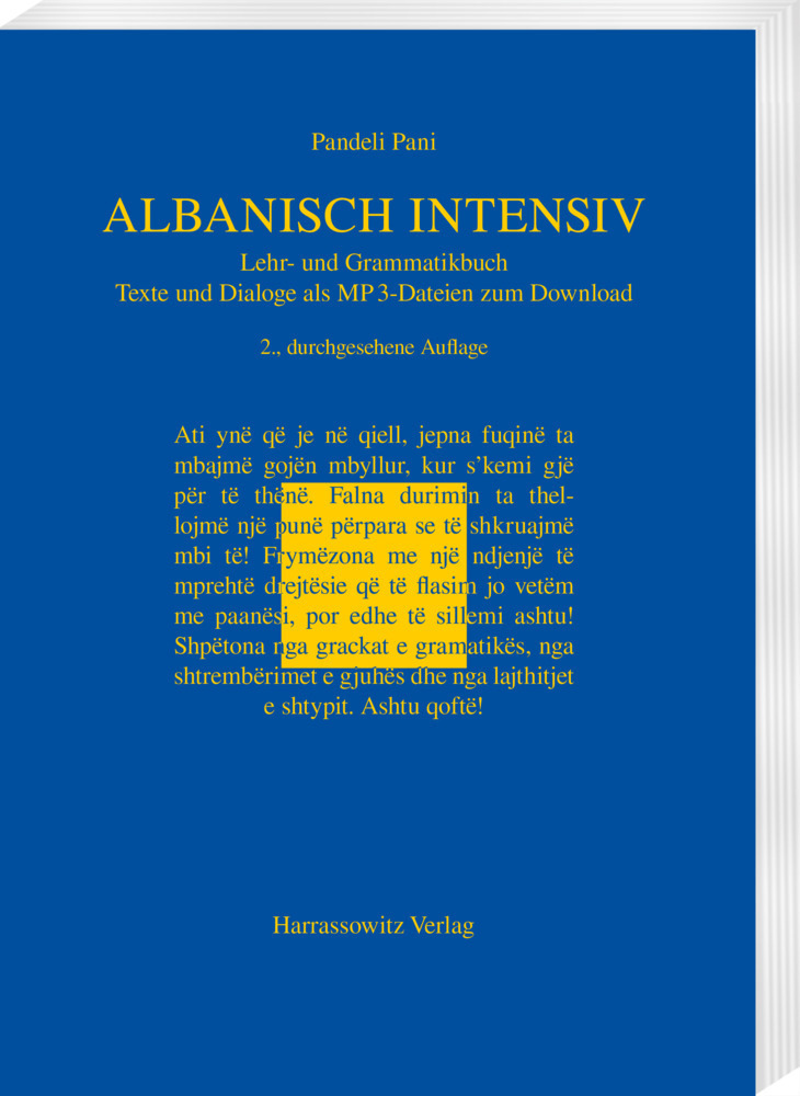 Cover: 9783447119399 | Albanisch intensiv | Texte und Dialoge als MP3-Dateien zum Download