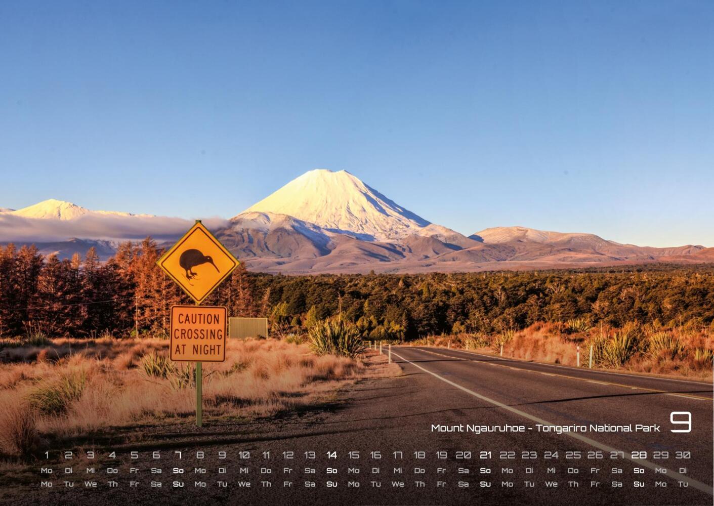 Bild: 9783986734176 | Neuseeland - Das Land der langen weißen Wolke - 2025 - Kalender DIN A2