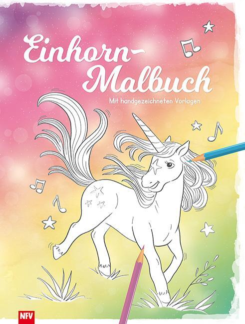 Cover: 9783849415143 | Einhorn - Malbuch | Mit handgezeichneten Vorlagen | Taschenbuch | 2022