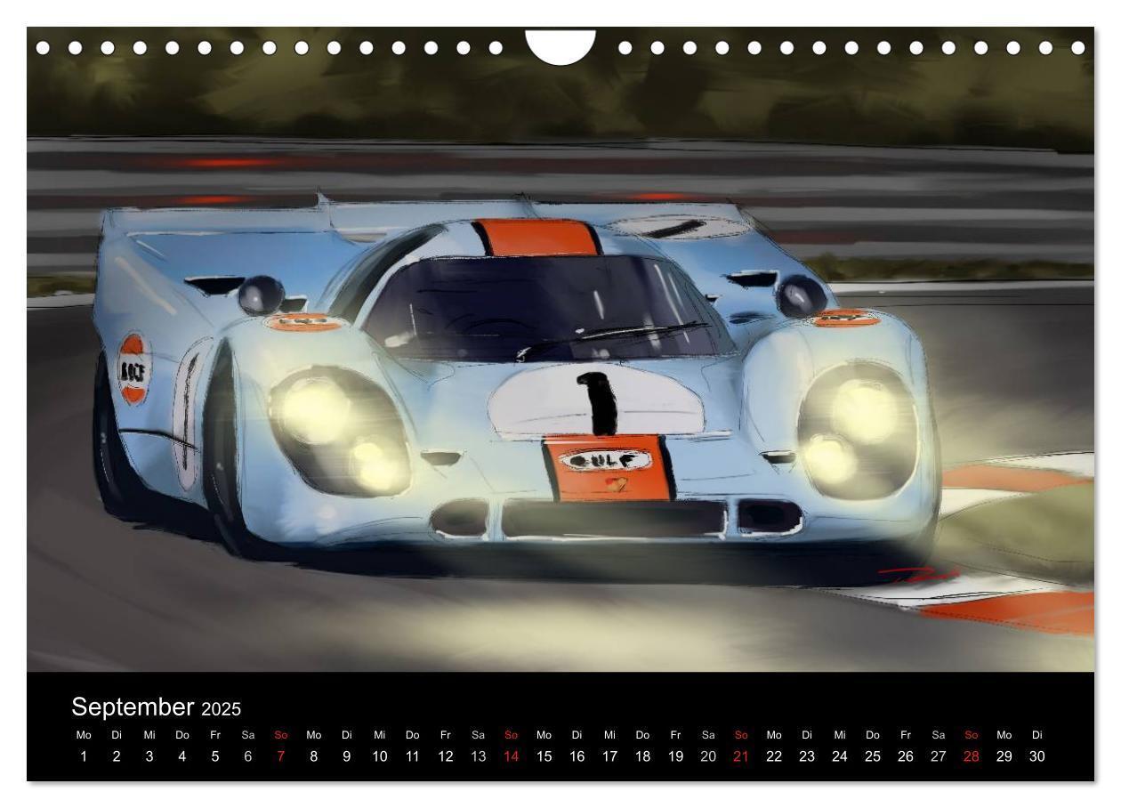 Bild: 9783435499052 | Porsche inspired Artwork by Reinhold Art´s (Wandkalender 2025 DIN...