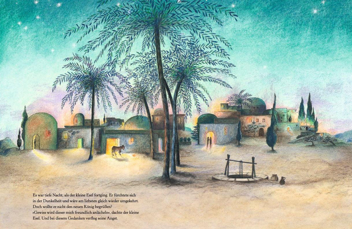 Bild: 9783314100550 | Ein Esel geht nach Bethlehem | Gerda Marie Scheidl | Buch | 32 S.