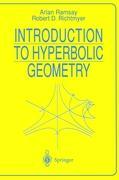 Cover: 9780387943398 | Introduction to Hyperbolic Geometry | Robert D. Richtmyer (u. a.)