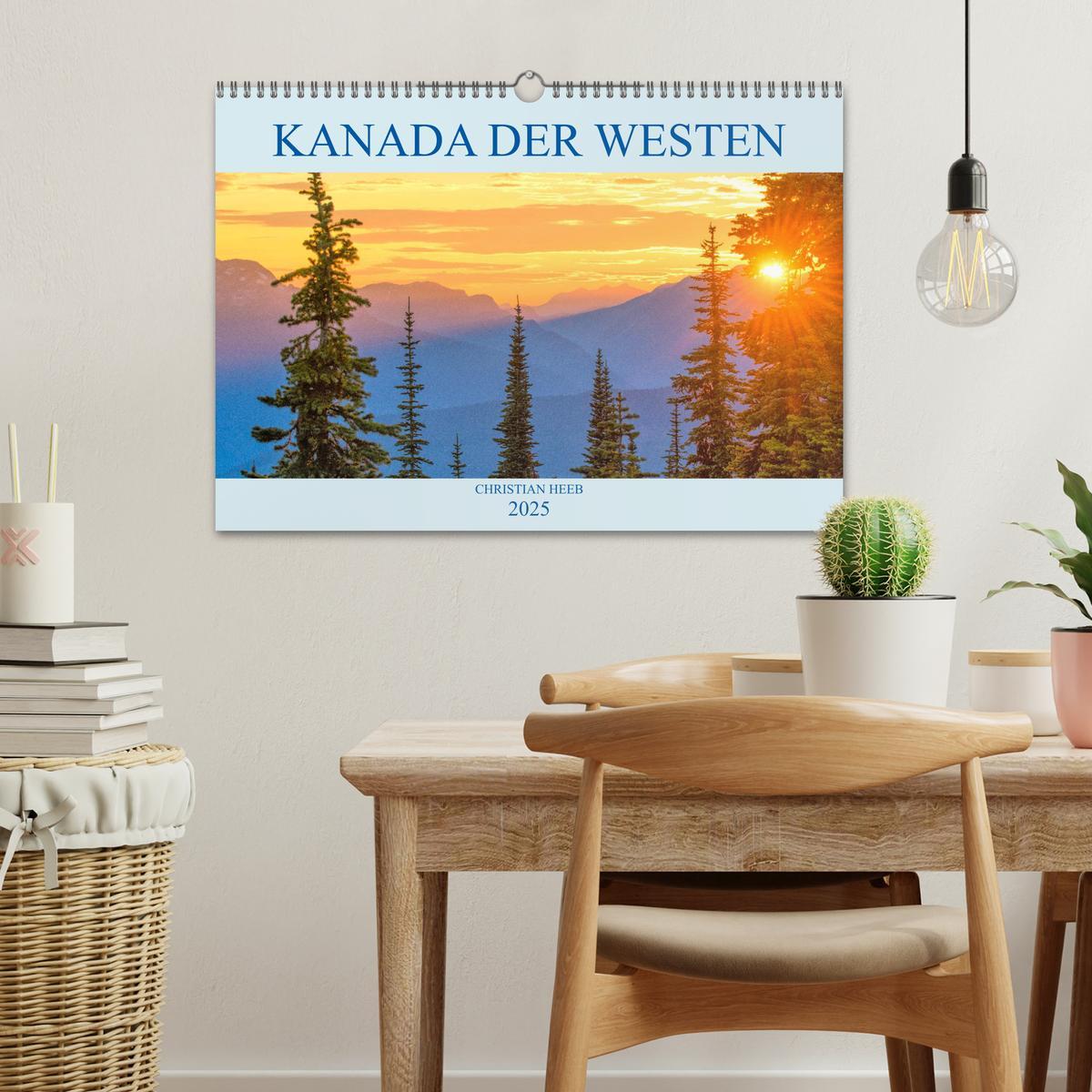 Bild: 9783435202294 | Kanada der Westen (Wandkalender 2025 DIN A3 quer), CALVENDO...