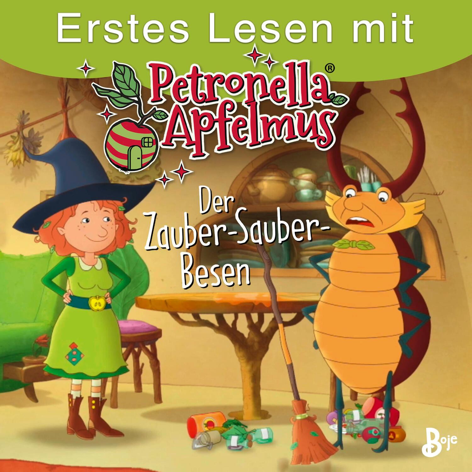 Cover: 9783414826473 | Erstes Lesen mit Petronella Apfelmus | Der Zauber-Sauber-Besen | 24 S.