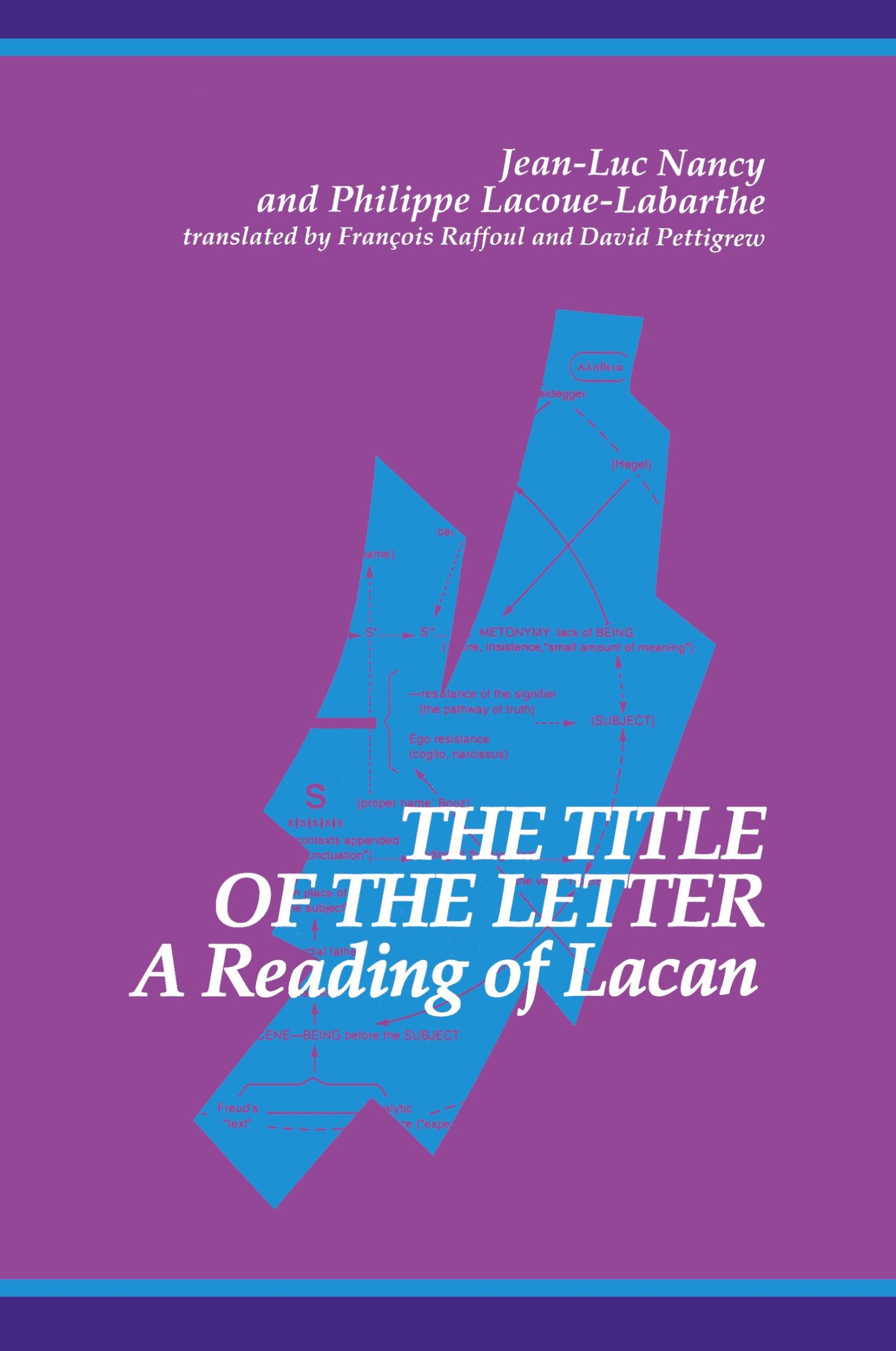 Cover: 9780791409626 | The Title of the Letter | A Reading of Lacan | Jean-Luc Nancy (u. a.)