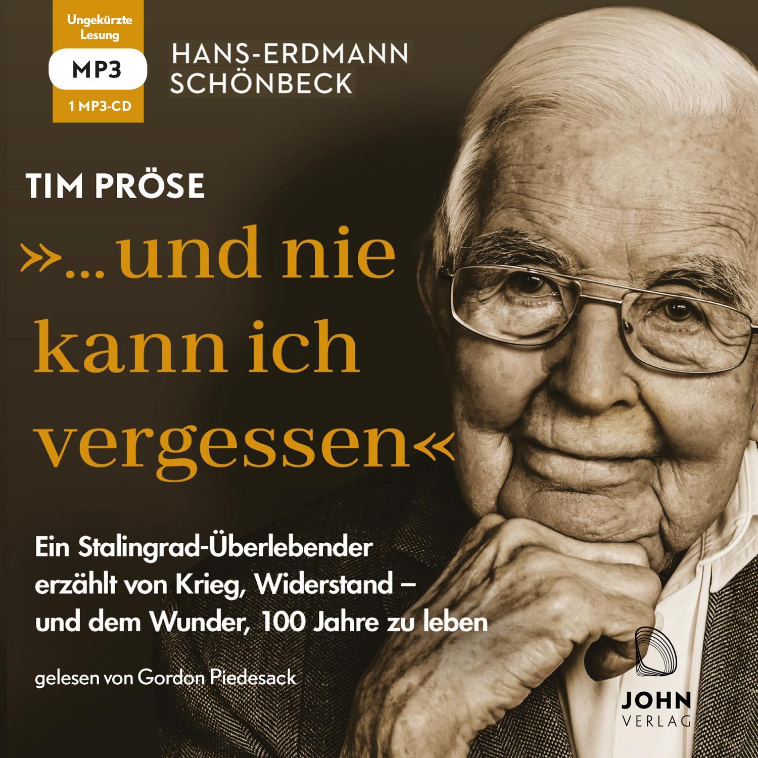 Cover: 9783963840845 | Hans-Erdmann Schönbeck: "... und nie kann ich vergessen": Ein...