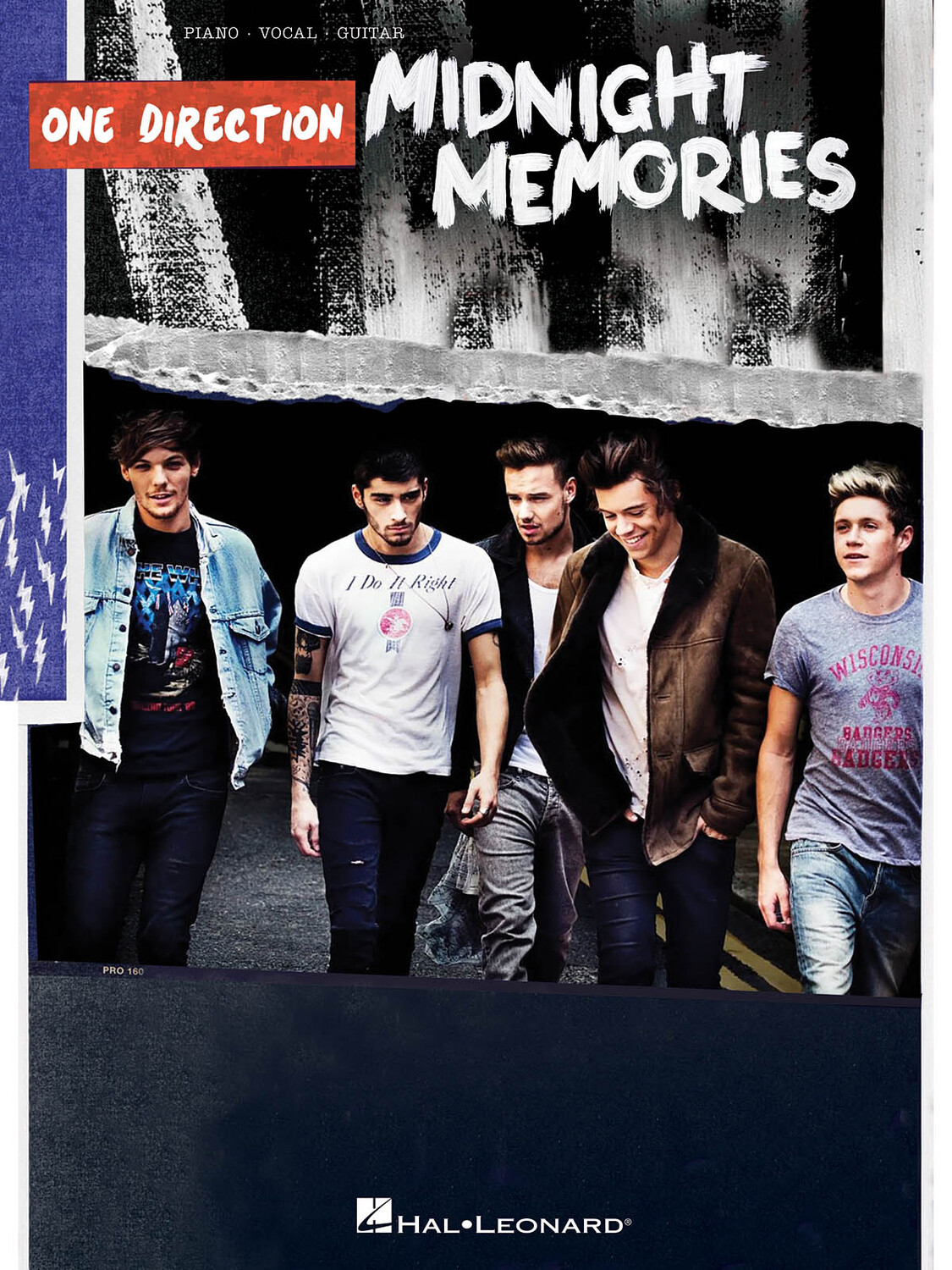 Cover: 888680021719 | One Direction - Midnight Memories | Piano-Vocal-Guitar Artist Songbook
