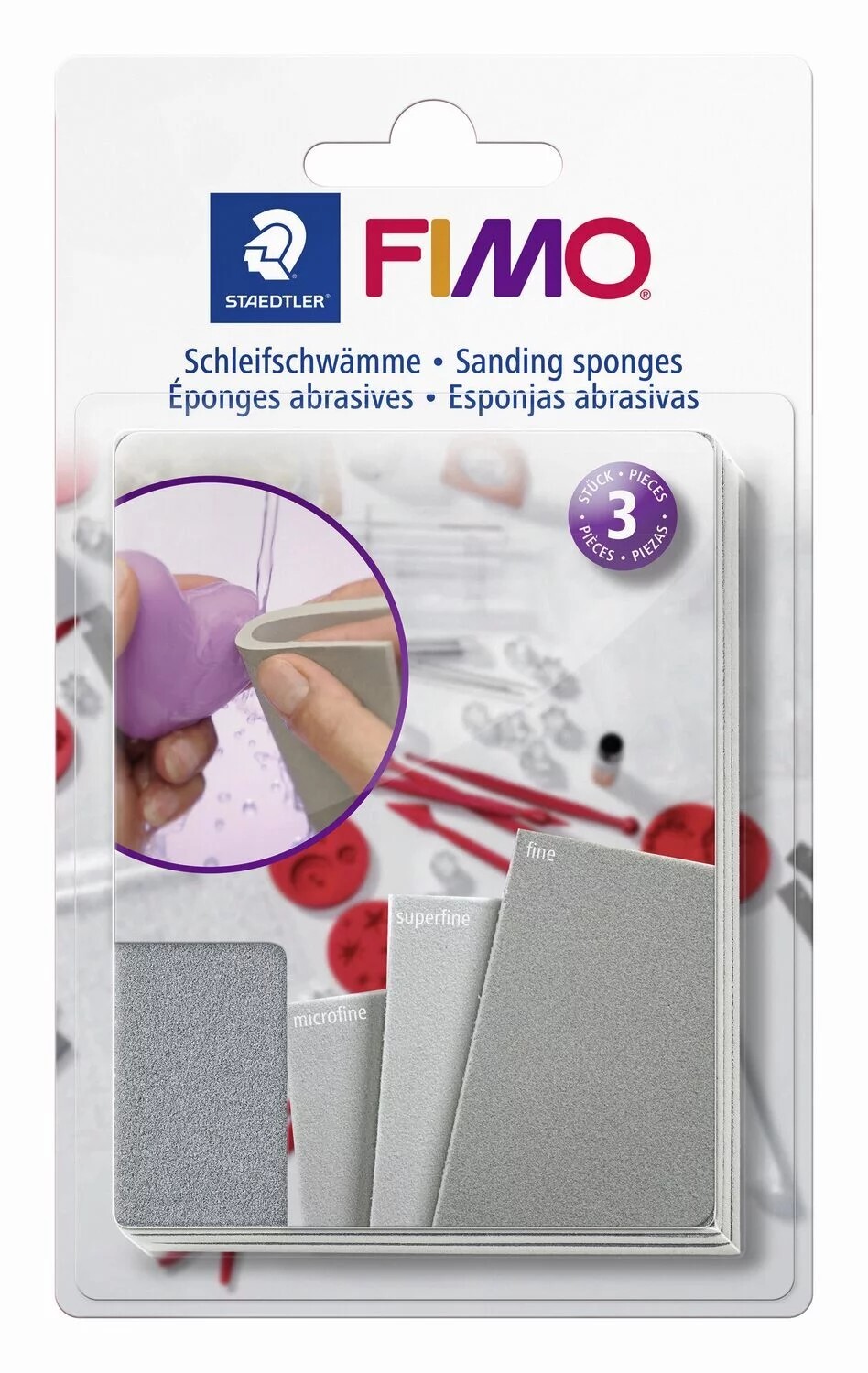 Cover: 4007817870006 | STAEDTLER Schleifschwamm FIMO® | 8700 08 | 2019 | STAEDTLER