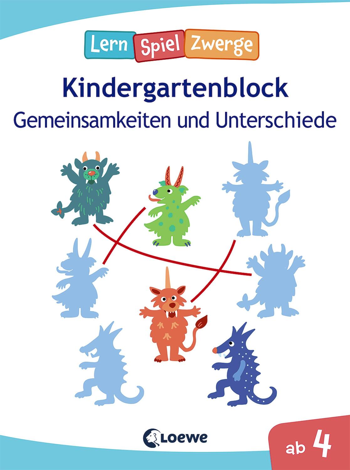 Cover: 9783743208469 | Die neuen LernSpielZwerge - Gemeinsamkeiten und Unterschiede | Buch