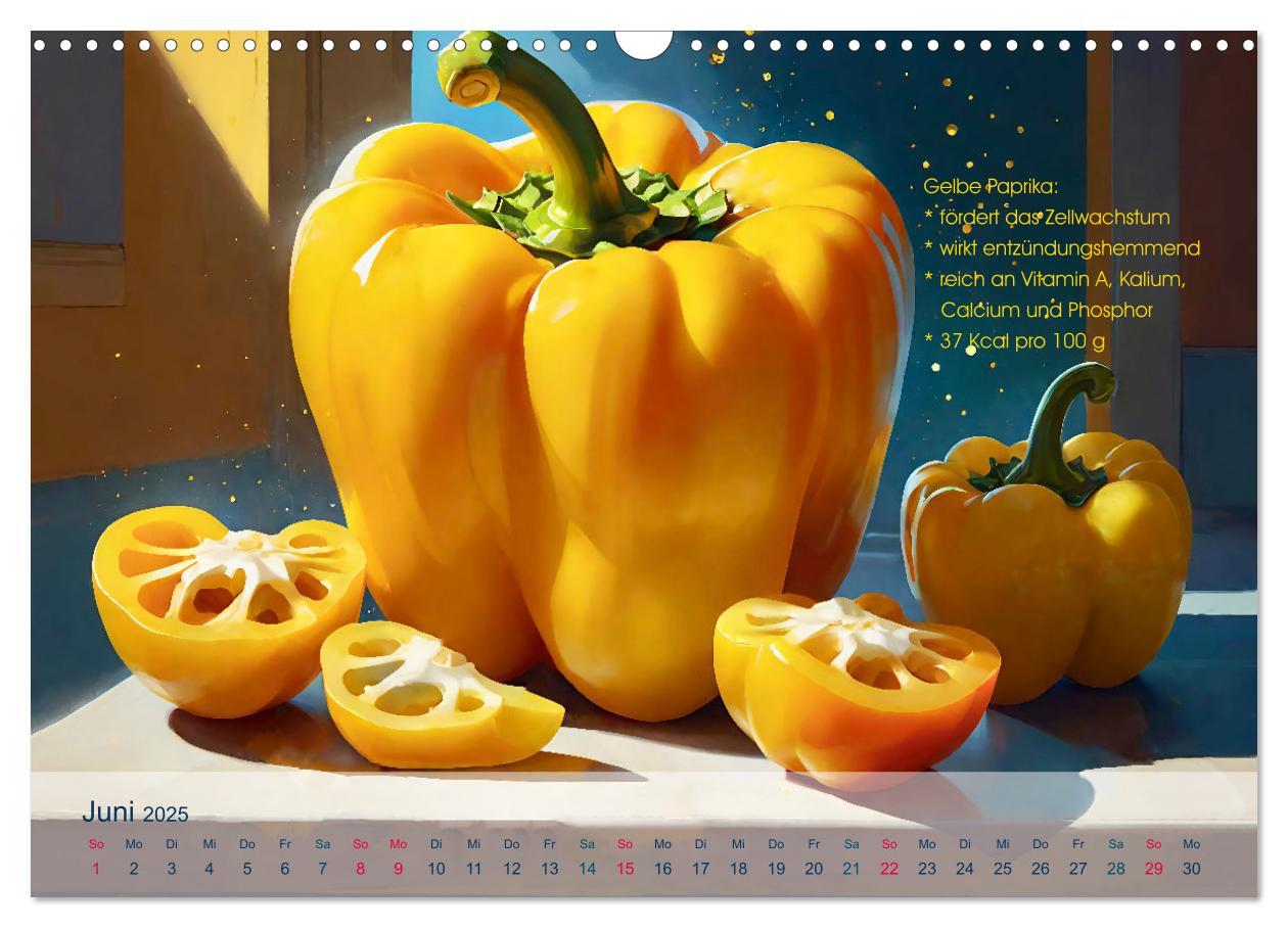 Bild: 9783383788239 | Low Carb Obst und Gemüse (Wandkalender 2025 DIN A3 quer), CALVENDO...