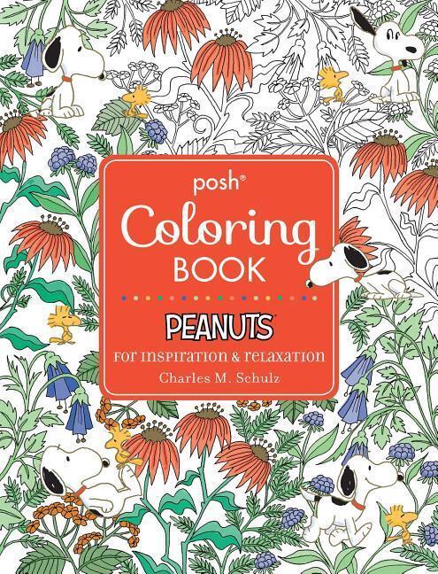 Cover: 9781449483197 | Posh Adult Coloring Book: Peanuts for Inspiration &amp; Relaxation | Buch