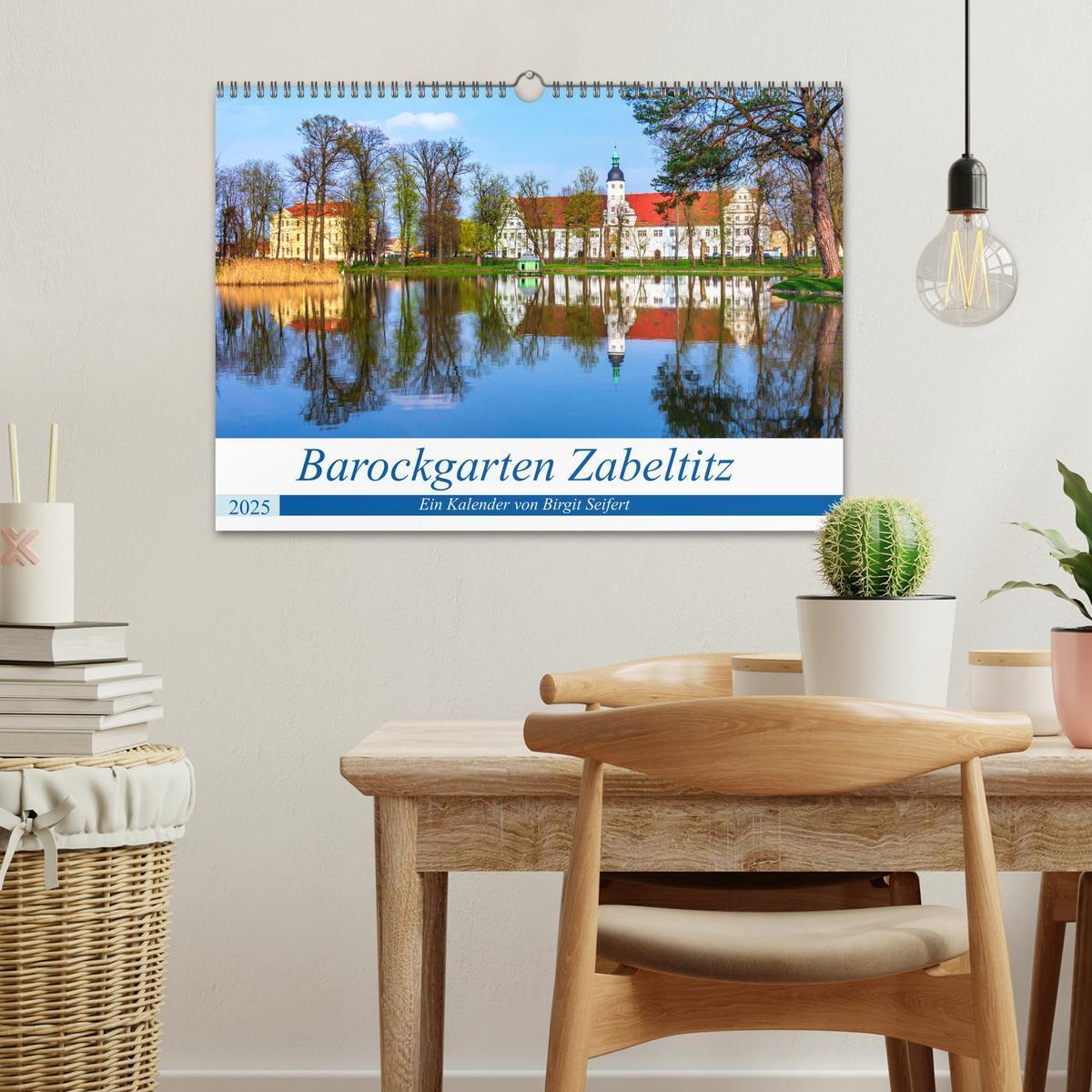 Bild: 9783435609291 | Barockgarten Zabeltitz (Wandkalender 2025 DIN A3 quer), CALVENDO...